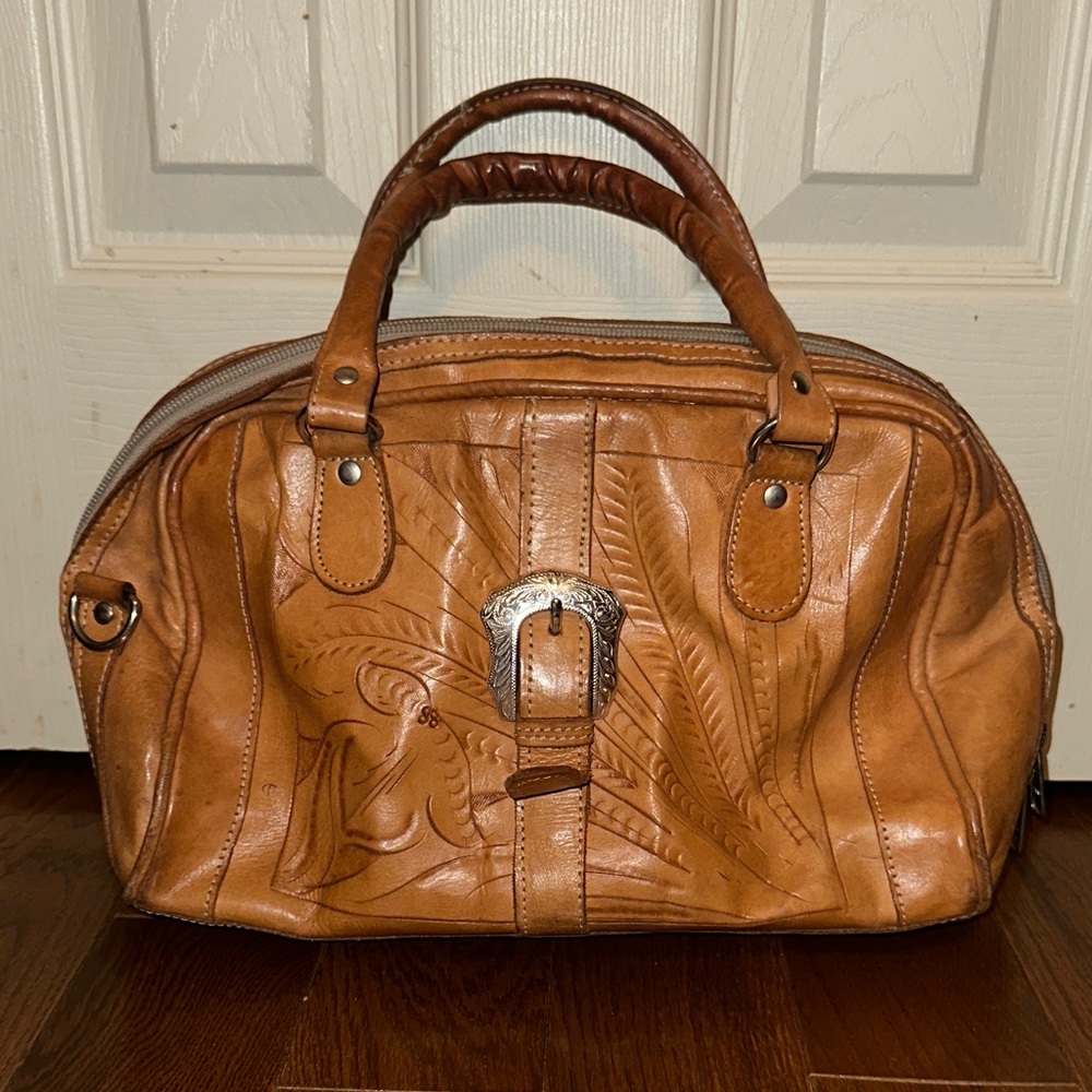 Force Ten Western Leather Handbag